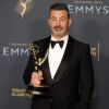 Jimmy Kimmel, ganador del destacado presentador de un premio de programa de juegos para 