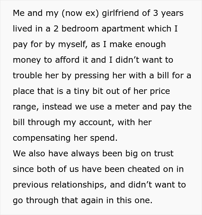 Mujeres que planean un viaje en solitario durante meses le dice a la pareja cinco días antes de irse y es arrojada sobre problemas de confianza.