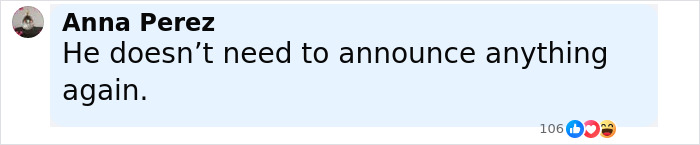 Comentario diciendo que no necesita anunciar nada nuevamente en respuesta al locutor de la banda universitaria Bodyshaming de bailarines de talla grande en el medio tiempo.