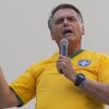 El ex presidente Jair Bolsonaro se dirige a los partidarios durante una manifestación en Sao Paulo, Brasil, el 25 de febrero de 2024.