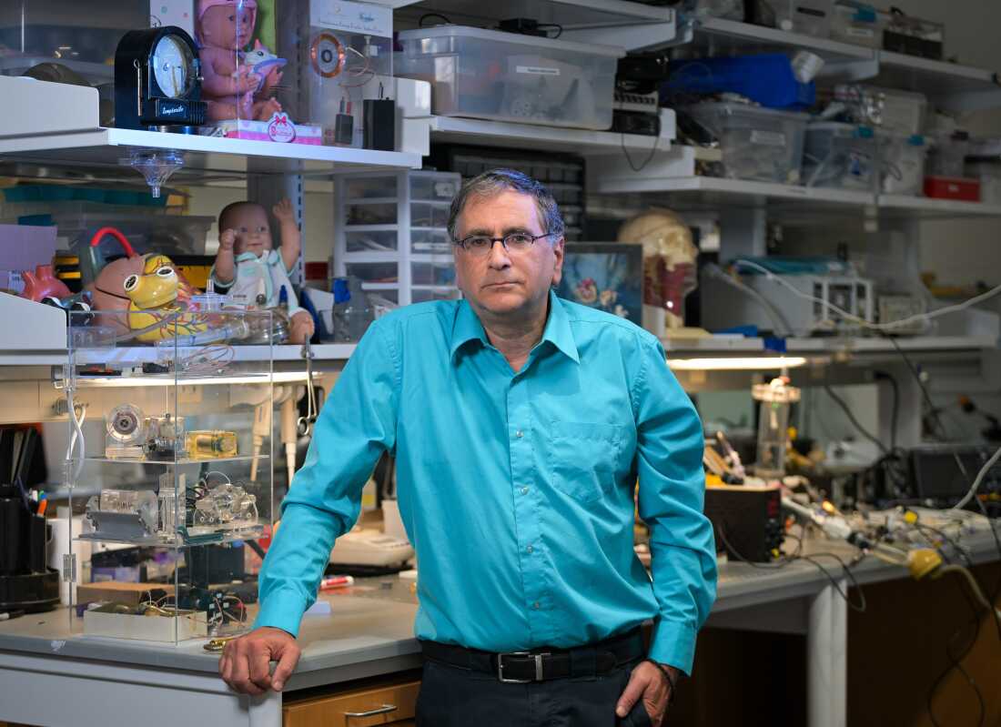 Cornell University biomedical engineering professor James Antaki is pictured in his lab at Cornell University in Ithaca, New York.