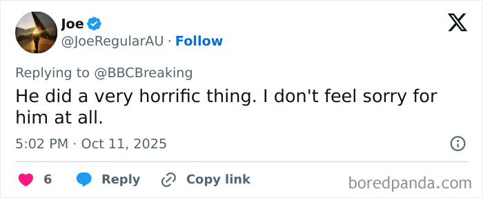 Reacción en las redes sociales ante la muerte de una estrella de rock en prisión que cumplía 29 años por delitos contra niños.