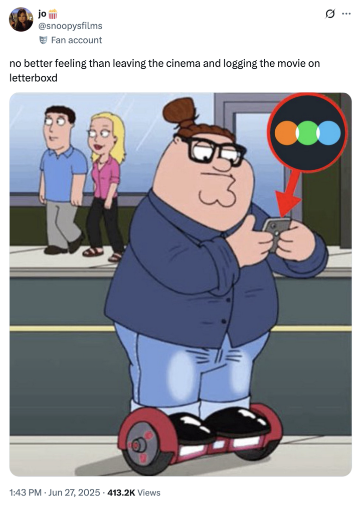 El usuario X @snoopysfilms tuiteó: 