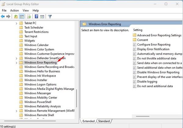 navega al siguiente camino