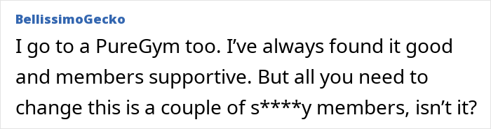 Texto alternativo: Mujer con sobrepeso en el gimnasio reflexiona sobre el trauma infantil después de que los adolescentes se rieran de ella durante una sesión de entrenamiento