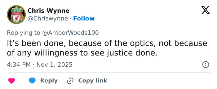 Tweet de Chris Wynne que analiza cómo el toque femenino de Kate Middleton y la reina Camilla influyó en la eliminación del título de Andrew.