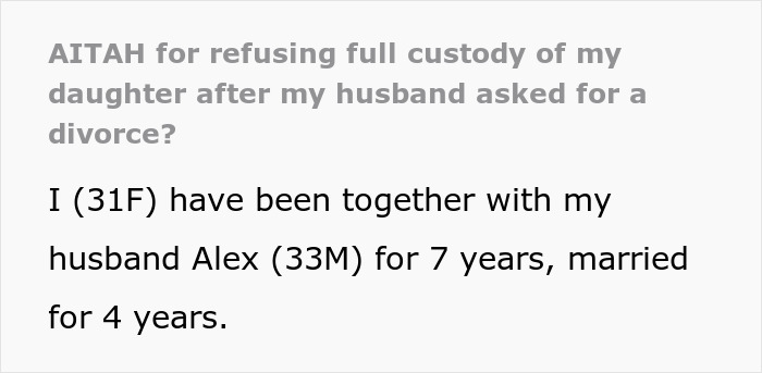 Extracto de texto de una historia personal que habla del resentimiento y el divorcio después de un embarazo difícil.