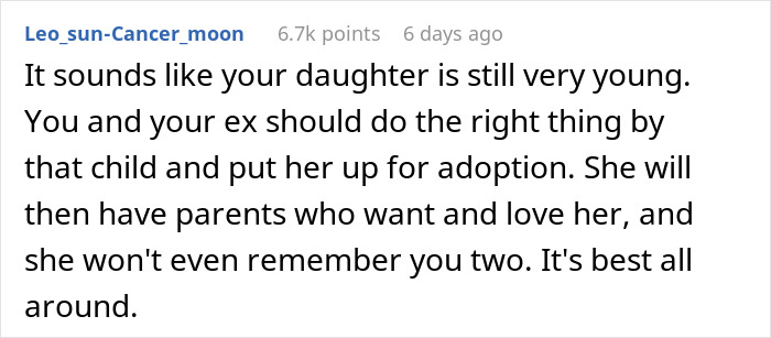 Comment aconseja a una pareja sobre cómo manejar el futuro de una hija pequeña en medio del resentimiento después de un embarazo difícil y conversaciones de divorcio.