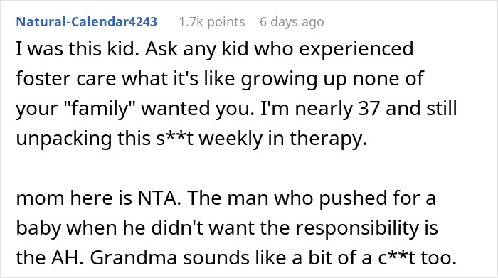 Comente sobre el resentimiento después de un embarazo difícil, la solicitud de divorcio y el impacto emocional de la experiencia del cuidado de crianza.