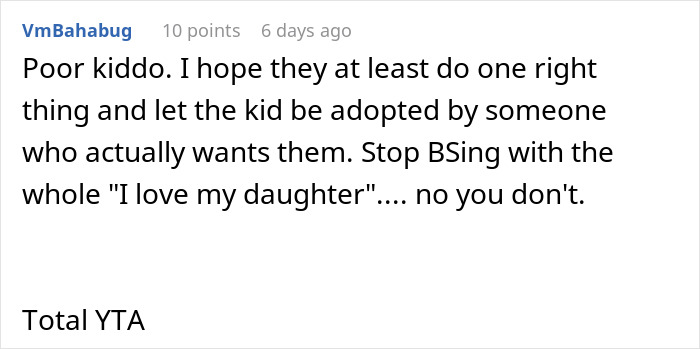 Comentario que expresa frustración porque el hombre está resentido con su esposa después de un embarazo difícil y una solicitud de divorcio.