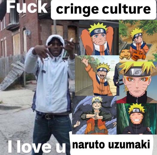 F--- cultura vergonzosa Te amo naruto uzumaki
