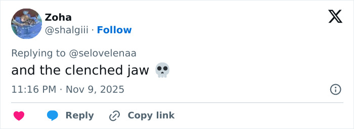 Captura de pantalla de una respuesta de Twitter que habla de la preocupación por Justin Bieber después de que los fanáticos notaron algo en su pene.