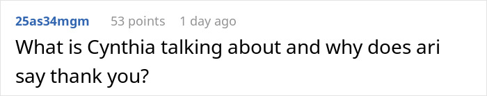 Captura de pantalla de un comentario en las redes sociales que cuestiona la nueva y extraña interacción en línea de Cynthia Erivo y Ariana Grande.