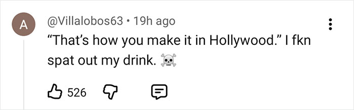 Comentario en las redes sociales que reacciona al error viral de Glen Powell que insinúa el lado más oscuro de Hollywood durante una entrevista.