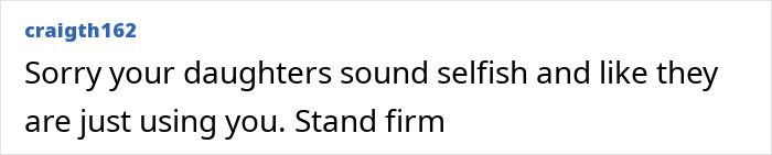 Comente el texto sobre un fondo blanco del usuario craigth162 expresando simpatía por sentirse atrapado cuidando niños a varios niños.