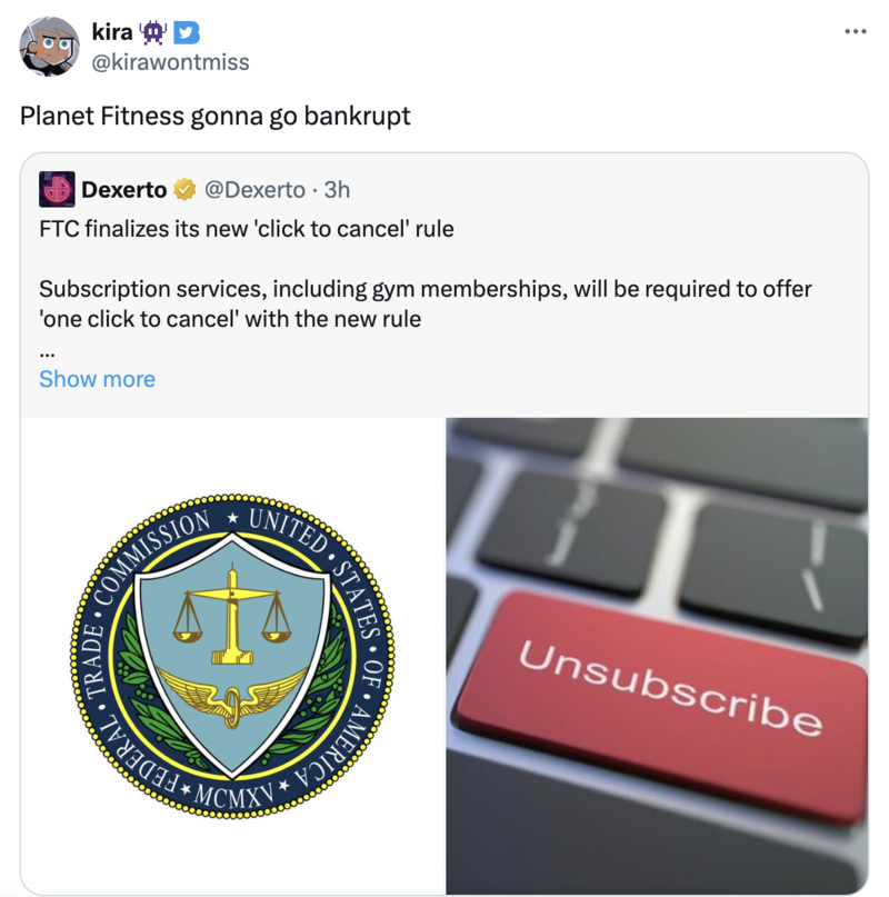 Los días de Planet Fitness están contados