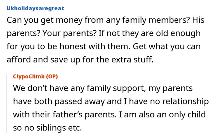 Un hombre promete contribuir con dinero por niño para Navidad, pero cambia de opinión, lo que hace que la madre entre en pánico durante la conversación.