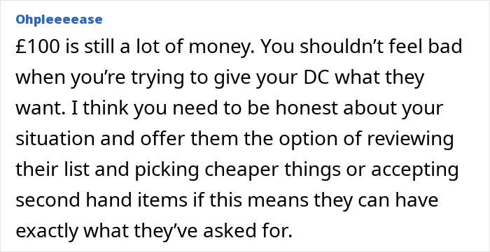 Comente sobre un hombre que prometió $400 por niño para Navidad, pero cambió de opinión, lo que provocó que la madre entrara en pánico.