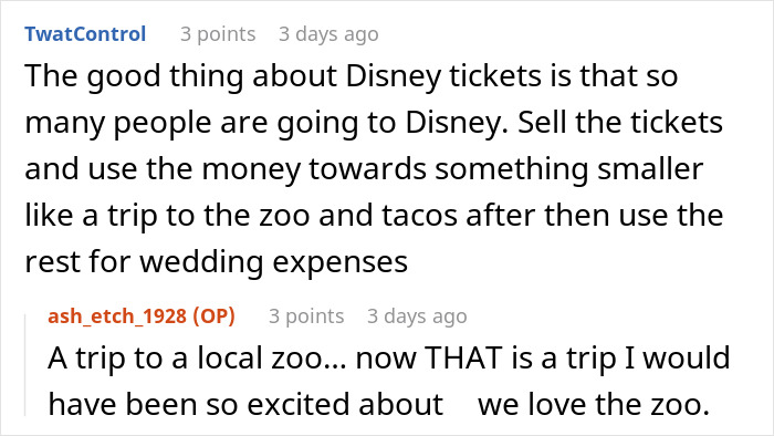 Usuario de Reddit habla sobre los regalos de viaje de Disney y destaca los sentimientos de deuda y culpa dentro de la dinámica familiar.