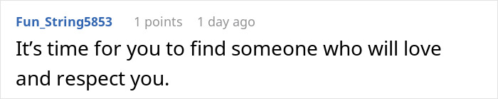 Comenta una publicación en las redes sociales que expresa la necesidad de encontrar a alguien que te ame y te respete, relacionada con una mujer desempleada que engaña a su novio con un hombre desempleado.