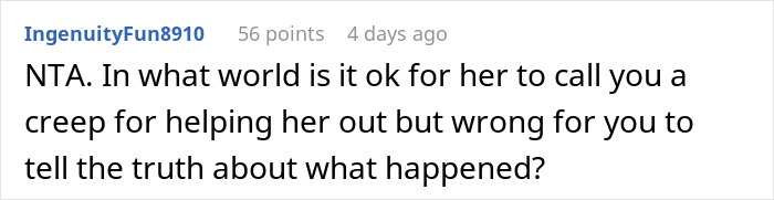 Comentario del usuario IngenuityFun8910 sobre ser llamado canalla y un conflicto en el lugar de trabajo relacionado con los informes de recursos humanos.