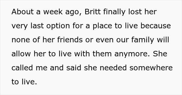 Hermana embarazada que busca apoyo y refugio después de perder su última opción de un lugar donde vivir y enfrentarse a la falta de vivienda.