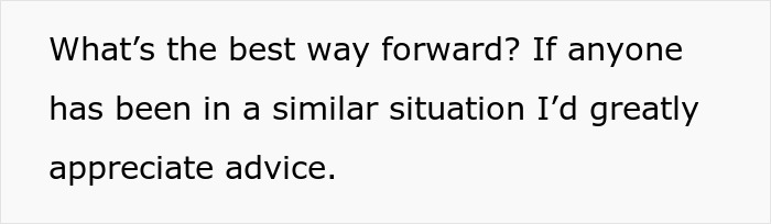 Publicación de texto pidiendo consejo sobre un hombre que quiere mudarse con su novia pero se niega a vivir en su departamento.