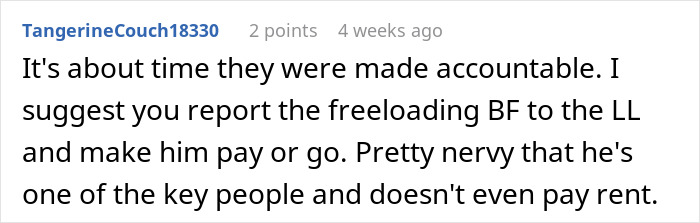 Mujer molesta porque sus compañeros de cuarto piden ayuda constantemente, ignoran sus llamadas y se niegan a ser su portero personal.