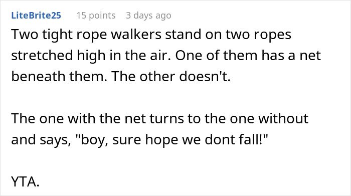 Captura de pantalla de un comentario en línea sobre privilegios, que presenta la historia de un usuario sobre antecedentes ricos y luchas sociales.