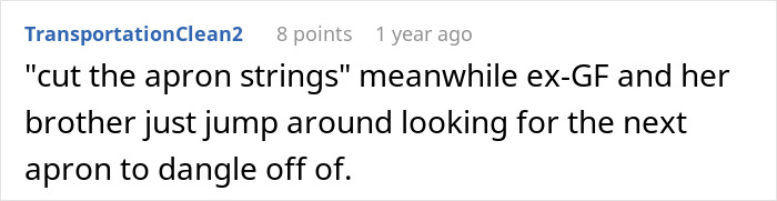Comente sobre la frustración por el cuñado perezoso que no puede aceptar que un tipo con un solo brazo no use un cuchillo para cortar verduras.