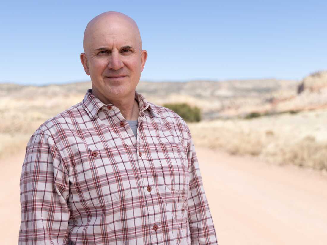 El director ejecutivo de Ghost Ranch, David Evans, fotografiado en Ghost Ranch cerca de Abiquiu, Nuevo México, el 11 de marzo de 2026.