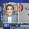 Kari Lake, asesora de la administración Trump, como se mostró recientemente en el canal de televisión por cable Real America's Voice.