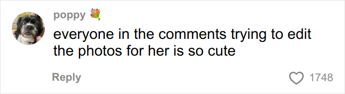 Comente las fotos de compromiso de las mujeres, expresando su apoyo a quienes intentan editar las decepcionantes fotos de $725.