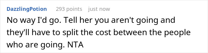 Comente un texto sobre un fondo blanco, discutiendo el dilema de una mujer después de que la madre controla su forma de dormir con su futura esposa.